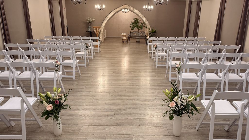 Salle voûtée du château